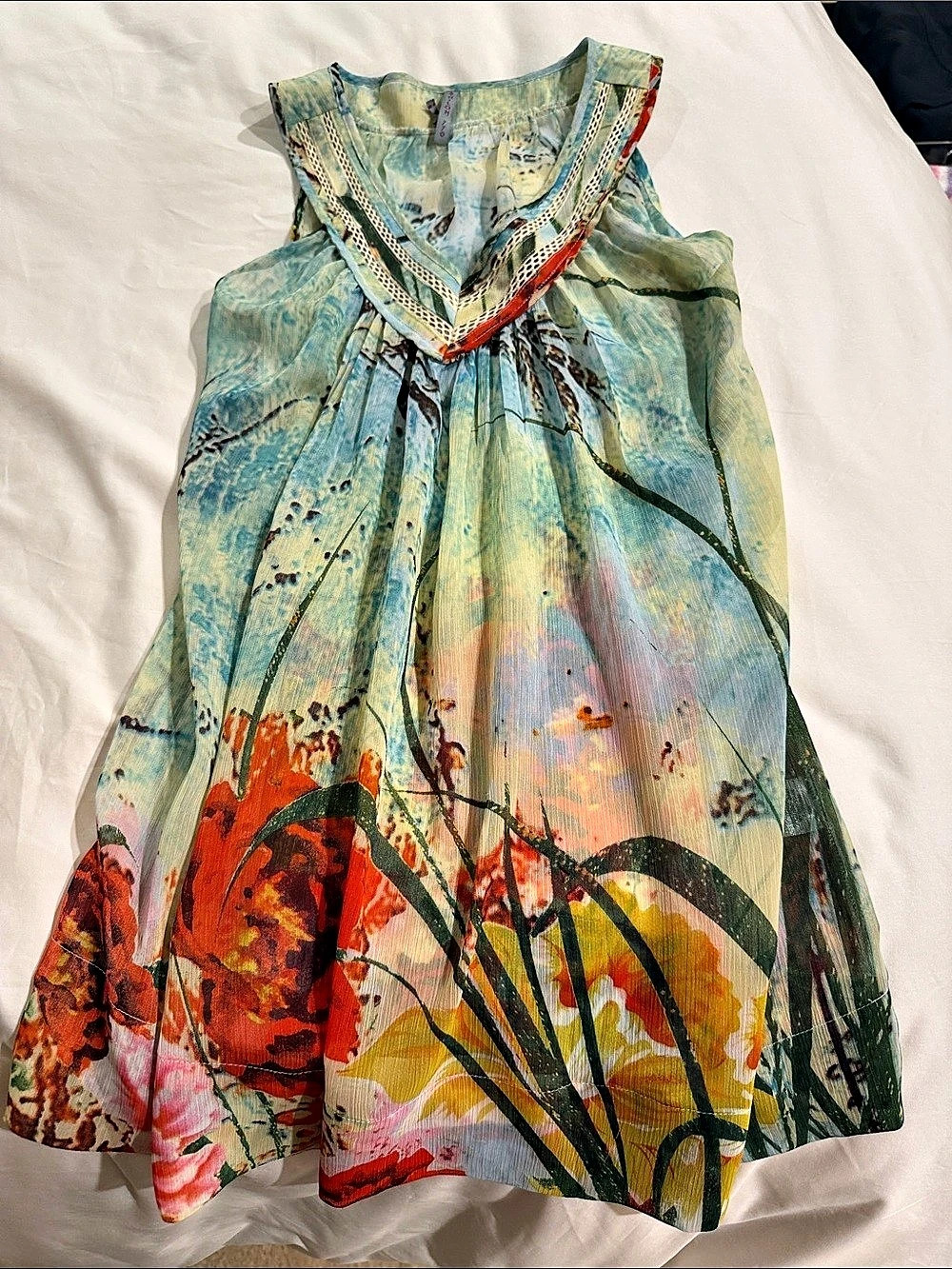 Shiloh Abstract Print Mini Dress Size 7/10 Like New